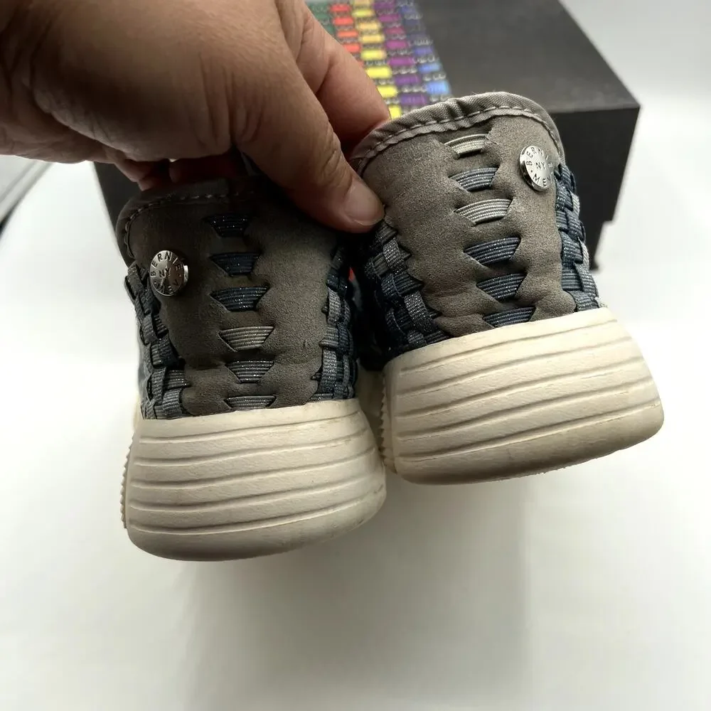 BERNIE MEV NEW YORK Zip Vivaldi Cloud Shimmer Woven Womens Sneakers